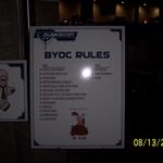 BYOC RULES