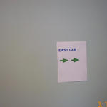 East Lab this way!