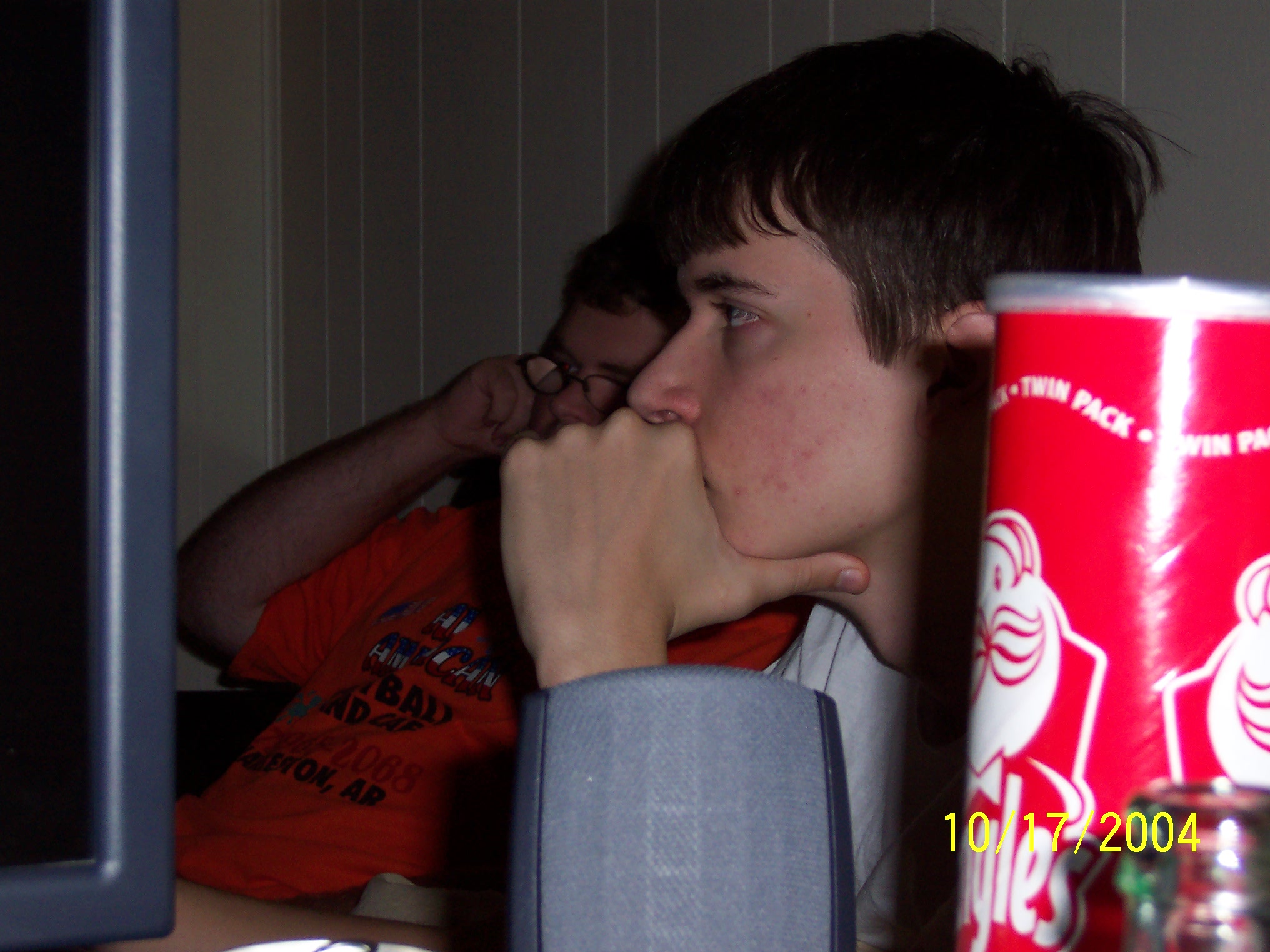 ebay and his Pringles can, and he still can't get on the wireless network =)